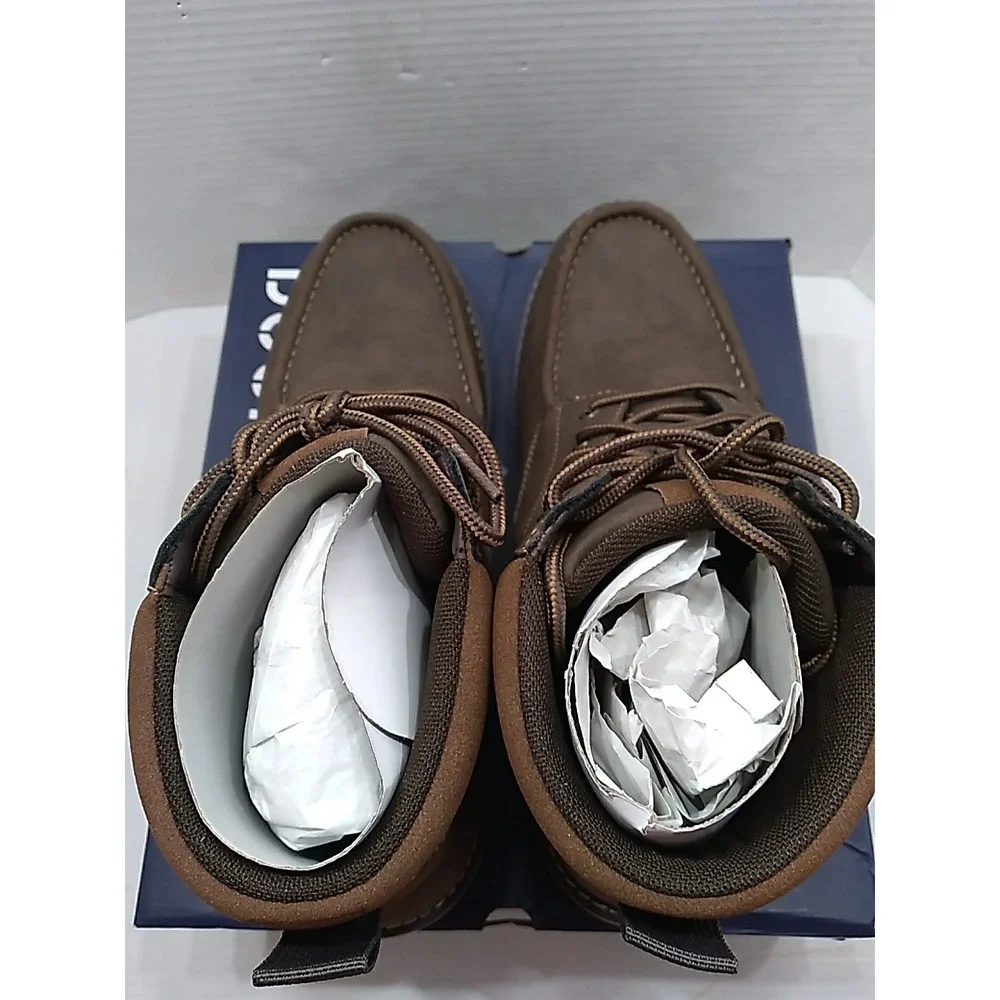 Dockers Mens Derrick Supreme Comfort  Lugged Casual Boot Dark Brown 13 M